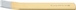 Ciseau de carrossier 26x7mm longueur 240mm profil courbe RENNSTEIG - 12171