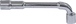 Cle pipe cv 14mm debouchee 6x6p/vrac dt DRAKKAR TOOLS - 12218