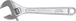 Cle a molette 250mm 10' c.v./carte dt DRAKKAR TOOLS - 12405