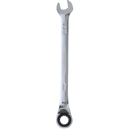 Cle mixte coudee a cliquet 8mm 72 dents dt DRAKKAR TOOLS - 12641