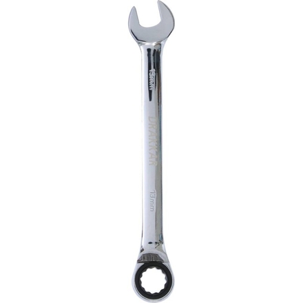 Cle mixte coudee cliquet 13mm 72d/carte dt DRAKKAR TOOLS - 12676