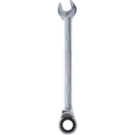 Cle mixte coudee cliquet 11mm 72 dents dt /carte DRAKKAR TOOLS - 12677