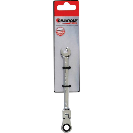 CLE MIXTE ARTICULEE A CLIQUET 8MM *DT* S - DRAKKAR TOOLS - 12861