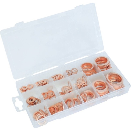 Assortiment 160 rondelles cuivre EQUINOXE - 12930