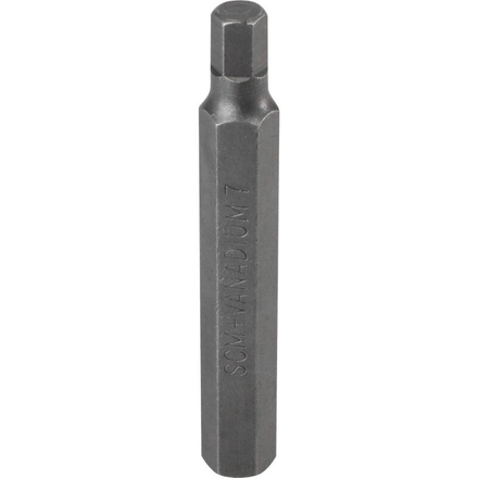 Embout male hex 7 6pans lg75/10751 DRAKKAR TOOLS - 12969
