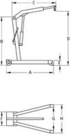 GRUE D'ATELIER PLIANTE 1000KGS *ARRIM'UP - DRAKKAR EQUIPEMENT - 13078