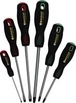 Boite de 6 tournevis plats et cruciformes DRAKKAR TOOLS - 13337