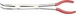 Pince bec long courbe 340mm /vrac dt DRAKKAR TOOLS - 13706