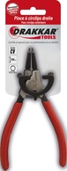 Pince circlips droite exterieure 135mm/carte dt DRAKKAR TOOLS - 13710