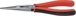 Pince droite bec 1/2rd noire 200mm/carte dt DRAKKAR TOOLS - 13737