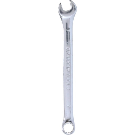 Cle mixte 7mm/vrac dt full polish DRAKKAR TOOLS - 13856