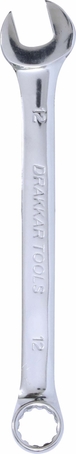 Cle mixte 12mm /carte dt full polish DRAKKAR TOOLS - 13867