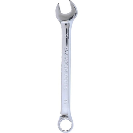 Cle mixte 15mm /carte dt full polish DRAKKAR TOOLS - 13873