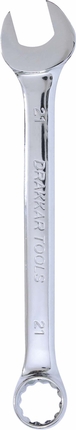 Cle mixte 21mm /carte dt full polish DRAKKAR TOOLS - 13885
