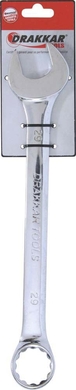 Cle mixte 29mm /carte dt full polish DRAKKAR TOOLS - 13901