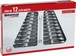Jeu 12 cles 7 a 24mm full polish dt DRAKKAR TOOLS - 13912
