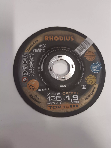 Lot 25 disques a tronconner et ebarber 1 RHODIUS - 14061