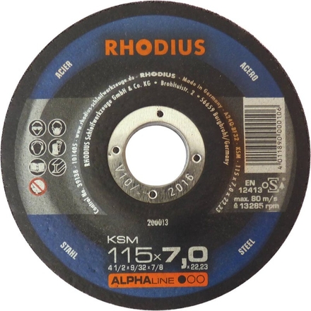 Disque à ébarber acier RHODIUS - 14067