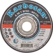 LOT 25 DISQUES TRONC. ACIER/INOX 125X2.5X22 - KARBOSAN - 14154