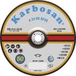 Disque à ébarber acier KARBOSAN - 14159
