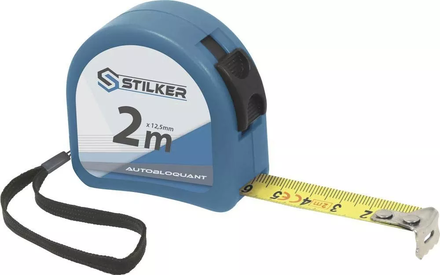 Mètre mesure à ruban autoblocant boîtier abs STILKER - 14361