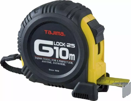 Mesure 10m 25mm g lock jaune TAJIMA - 14382