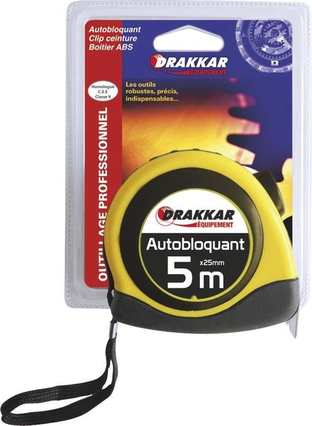 CINQ METRES X 25MM BIMATIERE S/CARTE - 14460