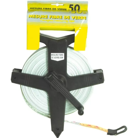 50m boitier noir poignee plastique DRAKKAR TOOLS - 14468