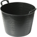 Auge/bassine plastique renforcée 42l avec 2 poignées TALIAPLAST - 14842