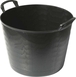 Auge/bassine plastique renforcée 42l avec 2 poignées TALIAPLAST - 14842