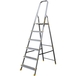 Escabeau alu / acier 6 marches sans porte outils STILKER - 14854