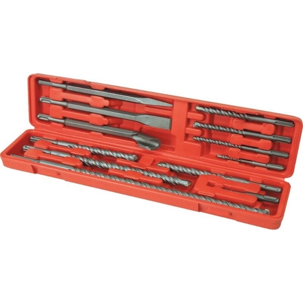 Coffret 9 foret sds +3 burins pointerolles STILKER - 14893