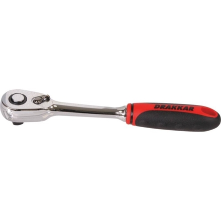 Cliquet 3/8' 72 dents réversible avec bouton poussoir DRAKKAR TOOLS - 15114