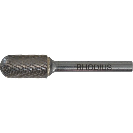 Fraise métallique cylindrique à bout arrondi RHODIUS - 15420