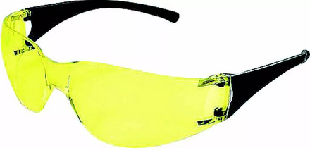 Lot 10x15505 lunettes protection verres ambres - 1550510