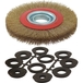 Brosse métallique avec bagues multi-alésage - 15540