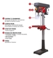 Perceuse sur colonne triphasée 1100 W 25 mm DRAKKAR EQUIPEMENT - 15584