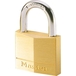 Cadenas laiton 30mm anse acier 2cles/blist MASTERLOCK - 15625