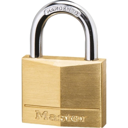 Cadenas laiton 40mm anse acier 2cles/blist MASTERLOCK - 15627