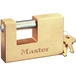 Cadenas rectangulaire anse acier l.76mm ep.18mm MASTERLOCK - 15629