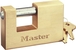 Cadenas rectangulaire anse acier l.76mm ep.18mm MASTERLOCK - 15629