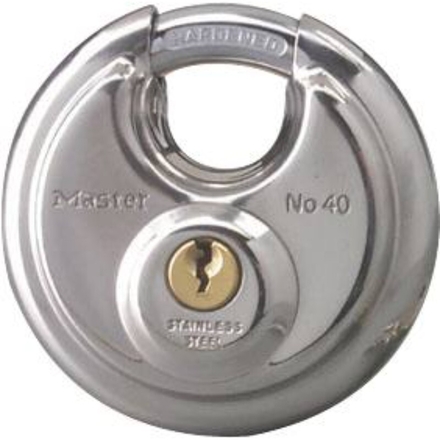 Cadenas rond 70mm marine anse acier MASTERLOCK - 15647