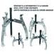 ARRACHE ROULEMENT 2/3 BRANCHES - COFFRET DE 72PC - DRAKKAR EQUIPEMENT - 15699