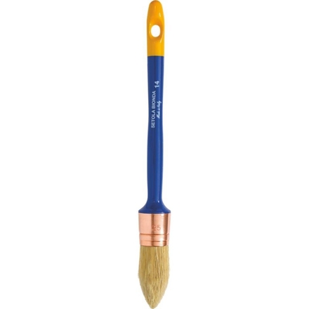 12 pinceaux ronds 'rechampir' 23mm no4 (15915) DRAKKAR TOOLS - 15914