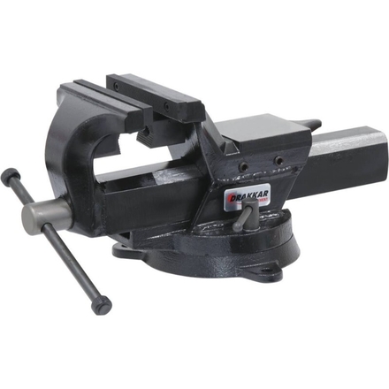 Etau acier 150mm avec enclume/serre-tube/base pivotante à 360° DRAKKAR EQUIPEMENT - 15996