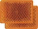 Catadioptre rectang. adhesif orange AJ.BA - 16155