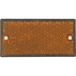 Catadioptre 2 trous 105x44mm orange AJ.BA - 16208