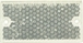 Catadioptre 2 trous 105x44mm blanc AJ.BA - 16210