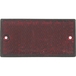 Catadioptre 2 trous 105x44mm rouge AJ.BA - 16212