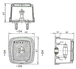Feu de position avant blanc VIGNAL LIGHTING GROUP - 16214